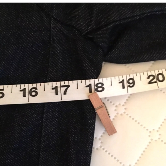 Anthro pilcro and the letterpress denim blazer - Picture 8 of 11